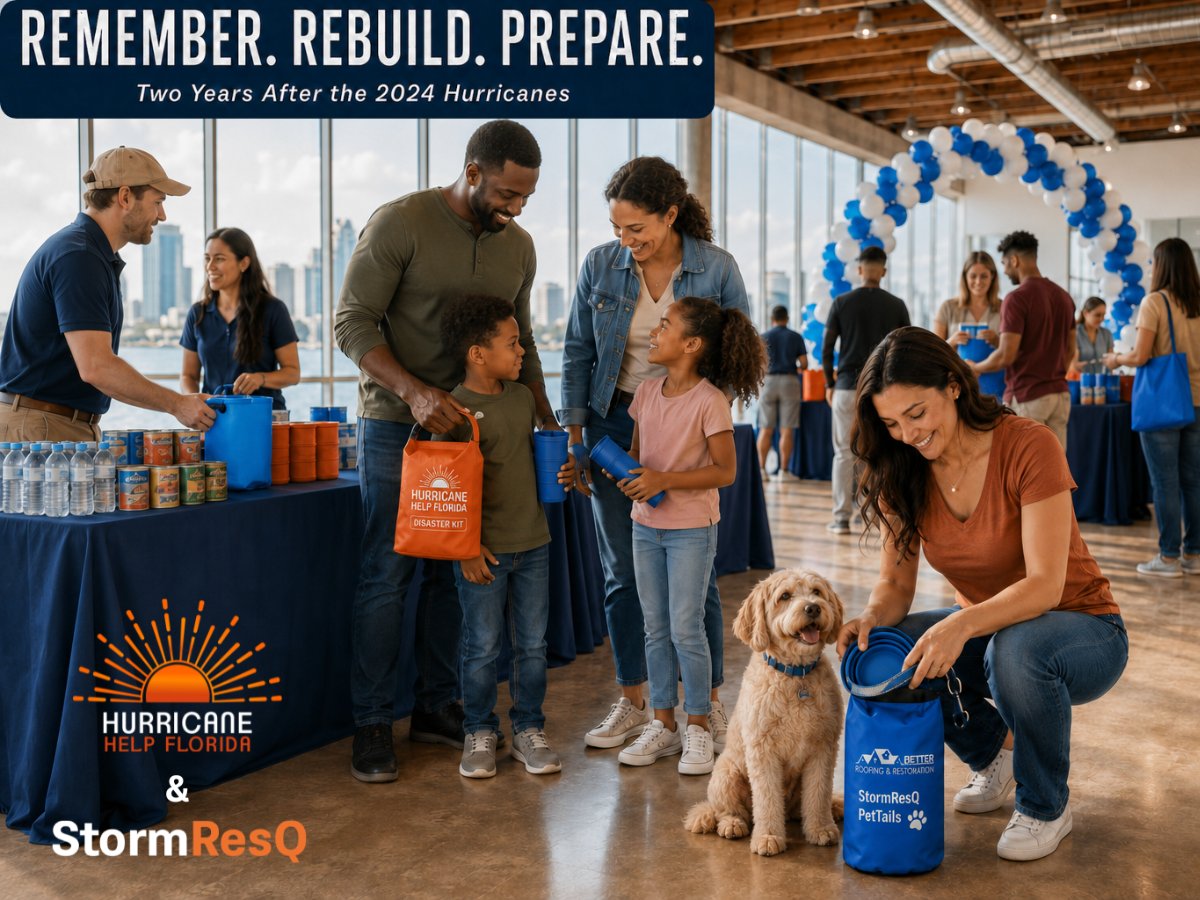 Remember. Rebuild. Prepare. - Hurricane Preparedness Resident & Pet Kit Day 2026